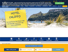 Tablet Screenshot of hotelcaliffo.com